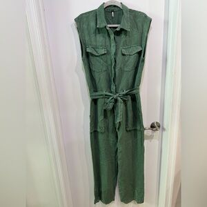 Stylish YFB Green Jumpsuit